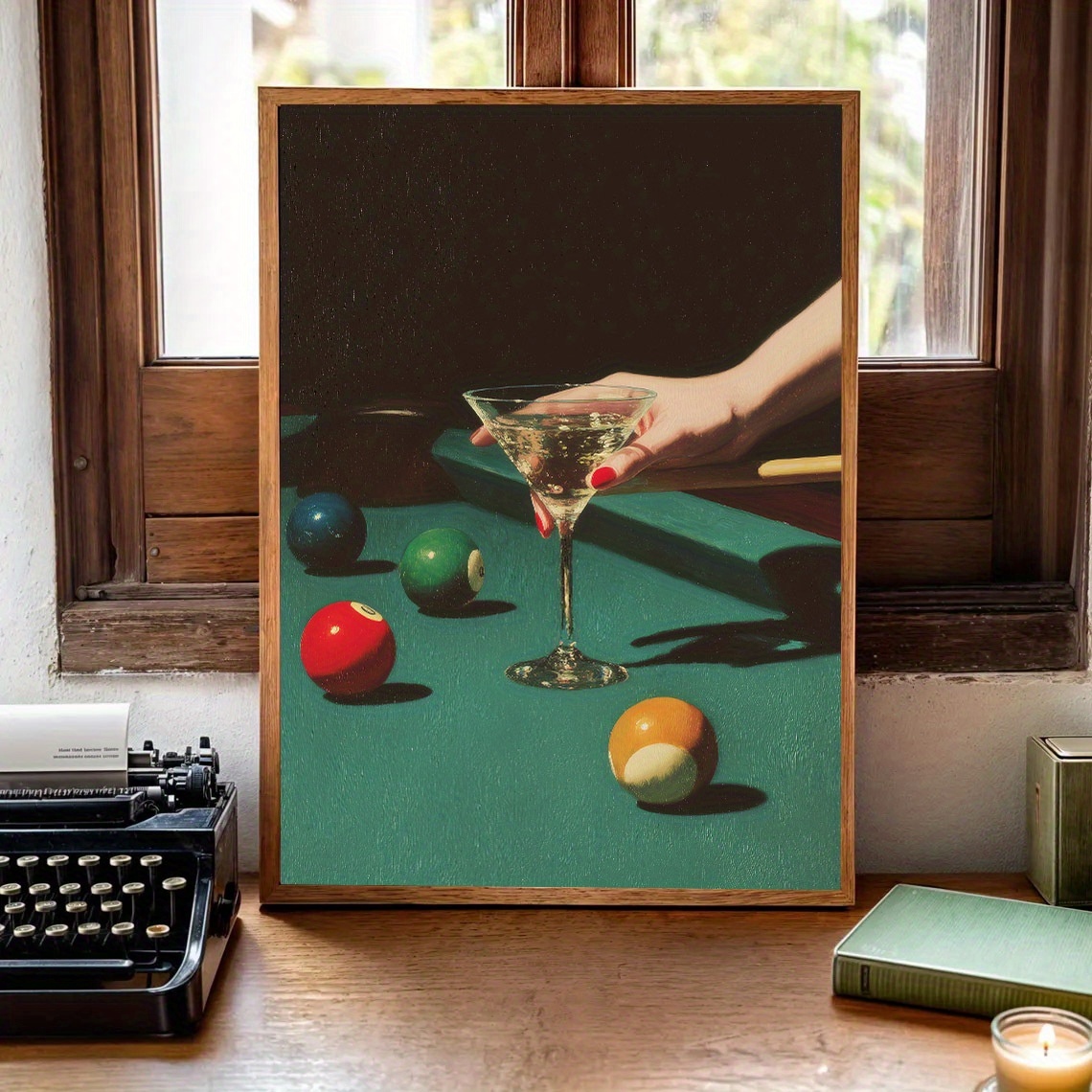 1pc Vintage Billiards Cocktail – обзор и цена Vintage Home Textiles