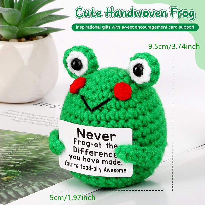 Funny Crochet Frog Figurines E – обзор и цена Home And Textiles Today