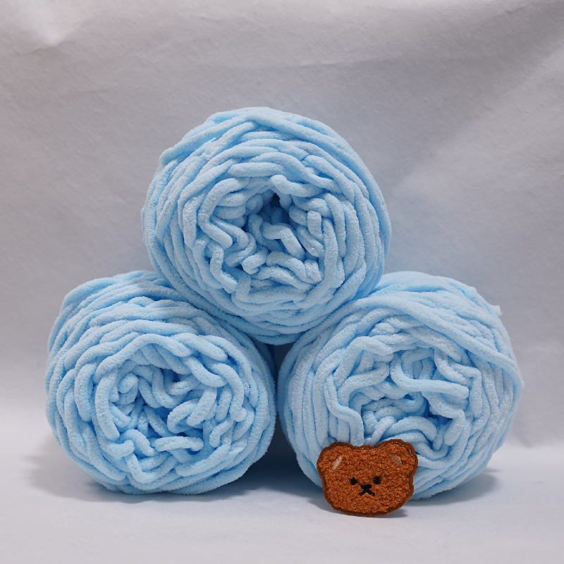 3PCS 300g Chenille Knitting Ya – обзор и цена Wool Blanket Herringbone