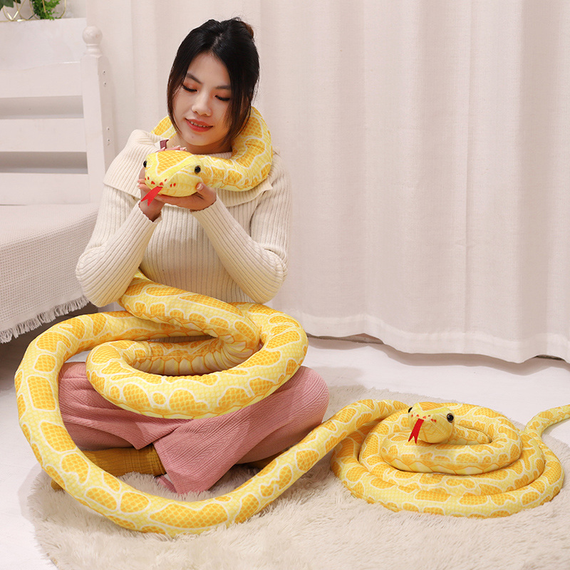 400cm Large Size Giant Snake C – обзор и цена Bolster Pillow Long