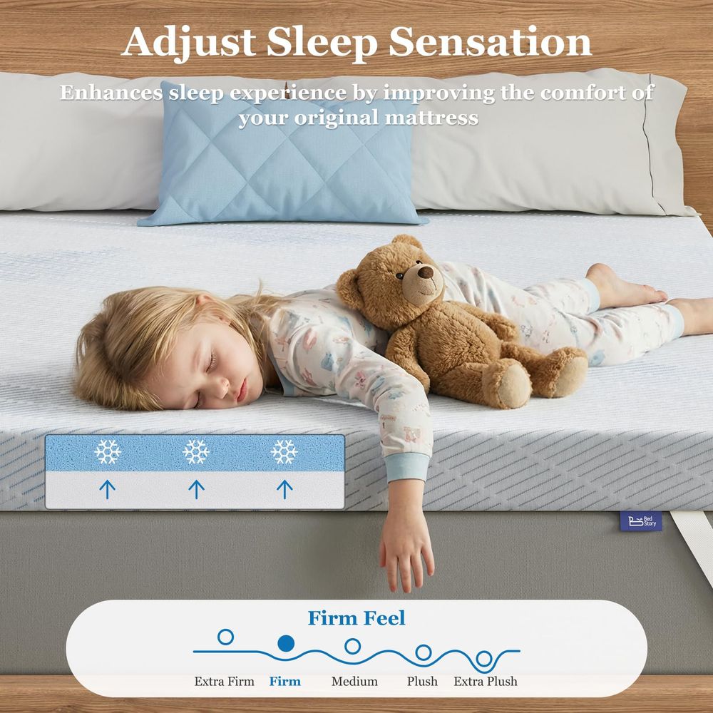 3 Inch Twin XL Firm Mattress T – обзор и цена Memory Foam Topper