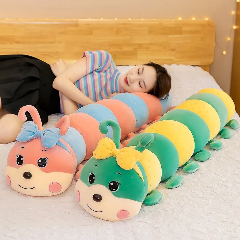 120cm Cute Bow Caterpillar Thr – обзор и цена Bolster Pillow Long