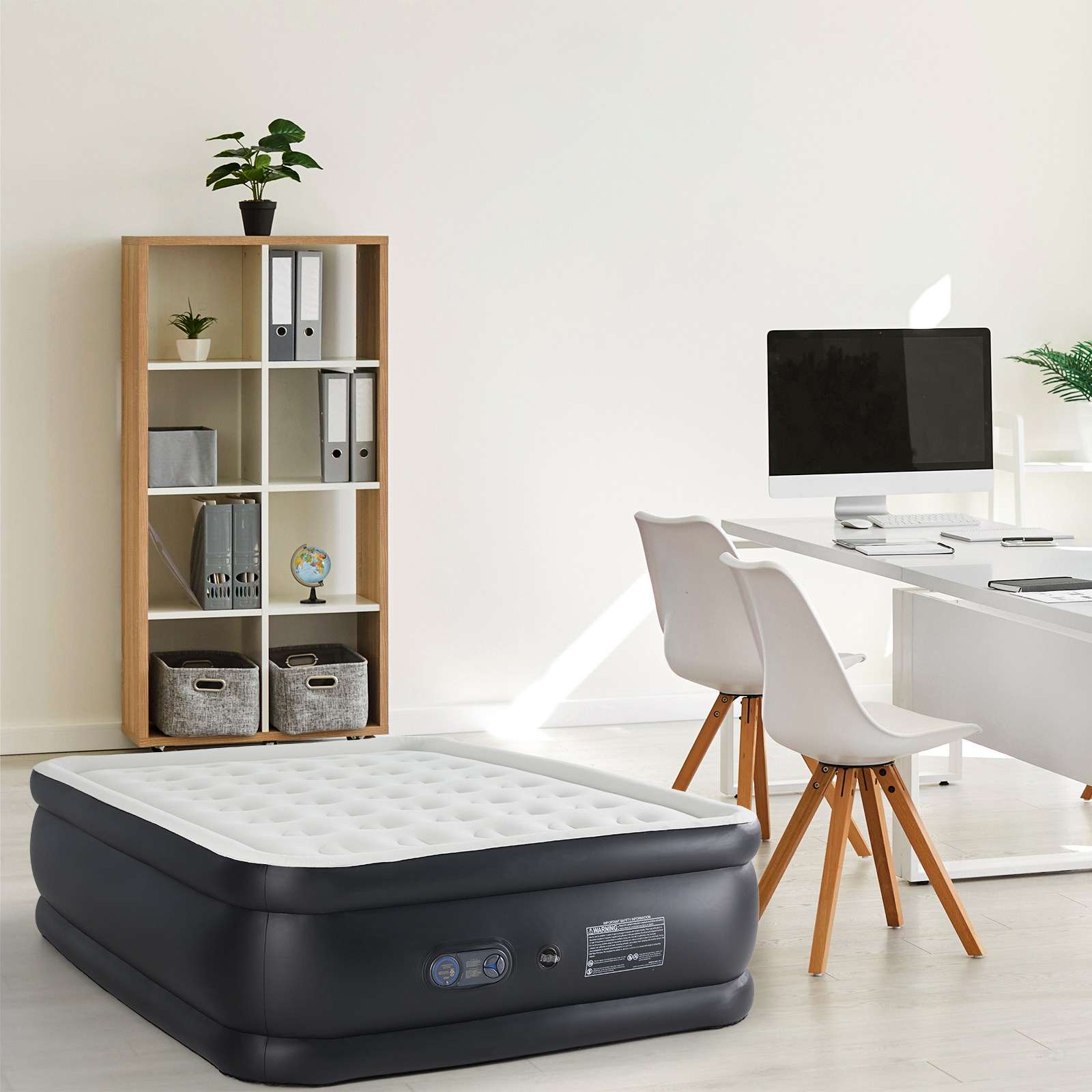 MCQ 16IN to 22IN Air Mattress  – обзор и цена Memory Foam Topper