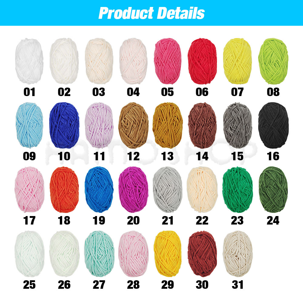 50g/Ball Ice Stripe Line Yarn  – обзор и цена Wool Blanket Herringbone