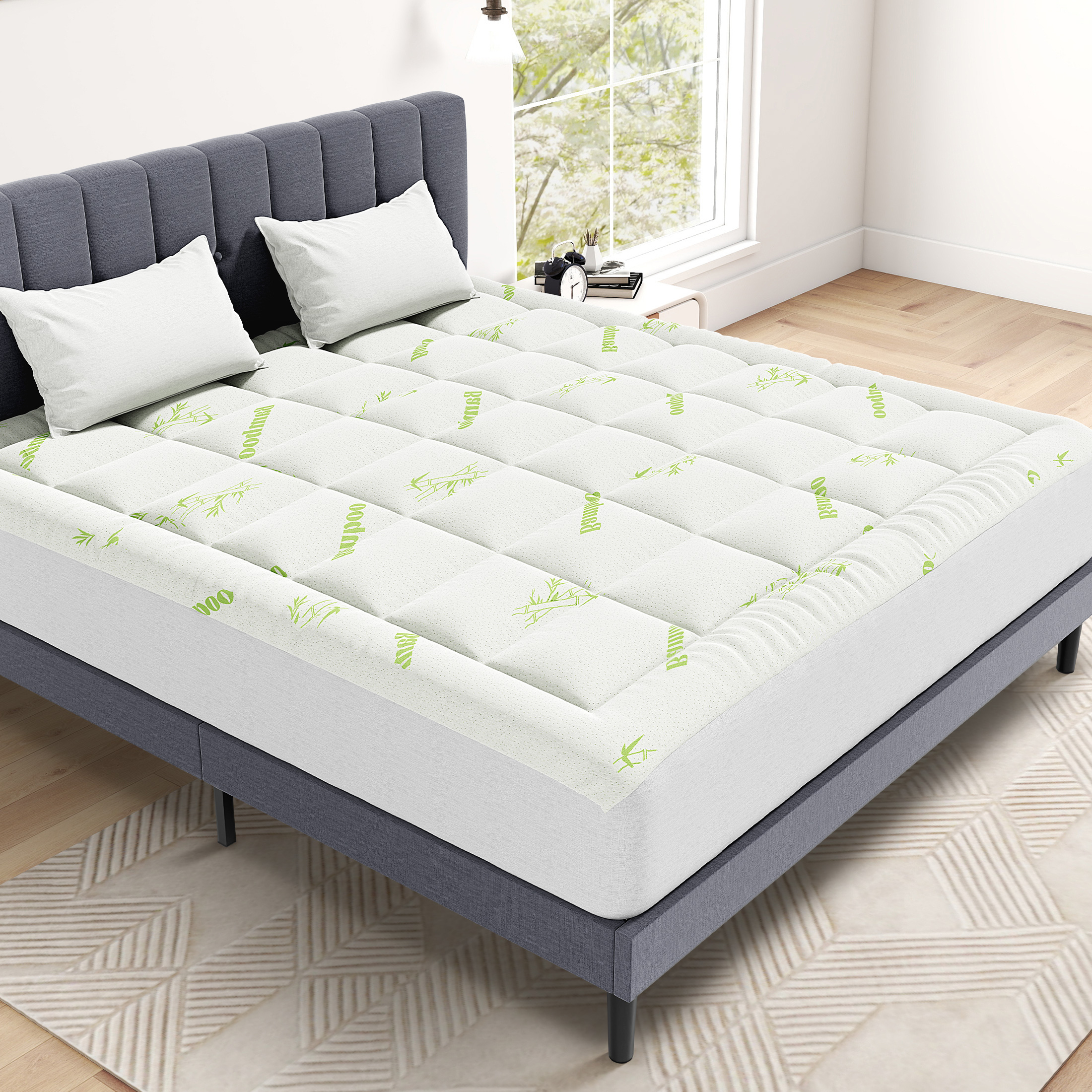 MCQ 400g Bamboo Viscose Derive – обзор и цена Memory Foam Topper