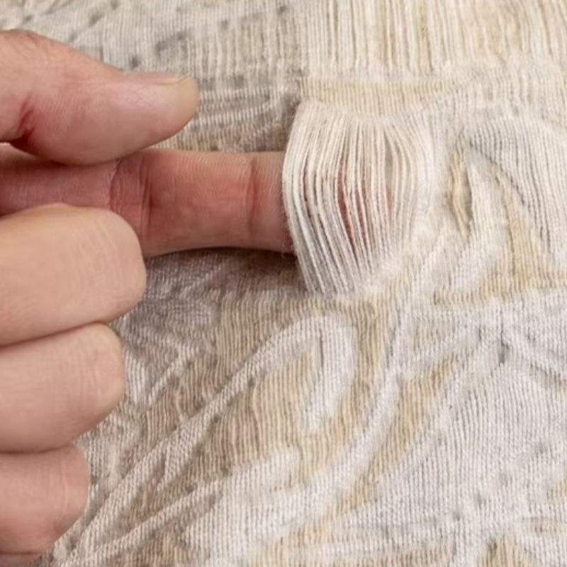 Beige Linen Jacquard Fabric Fl – обзор и цена Home Textiles Design