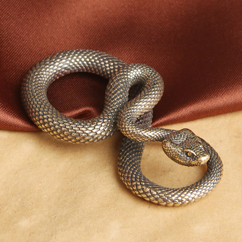 1pc Copper Snake Boa Ornament  – обзор и цена Xt Home Textiles