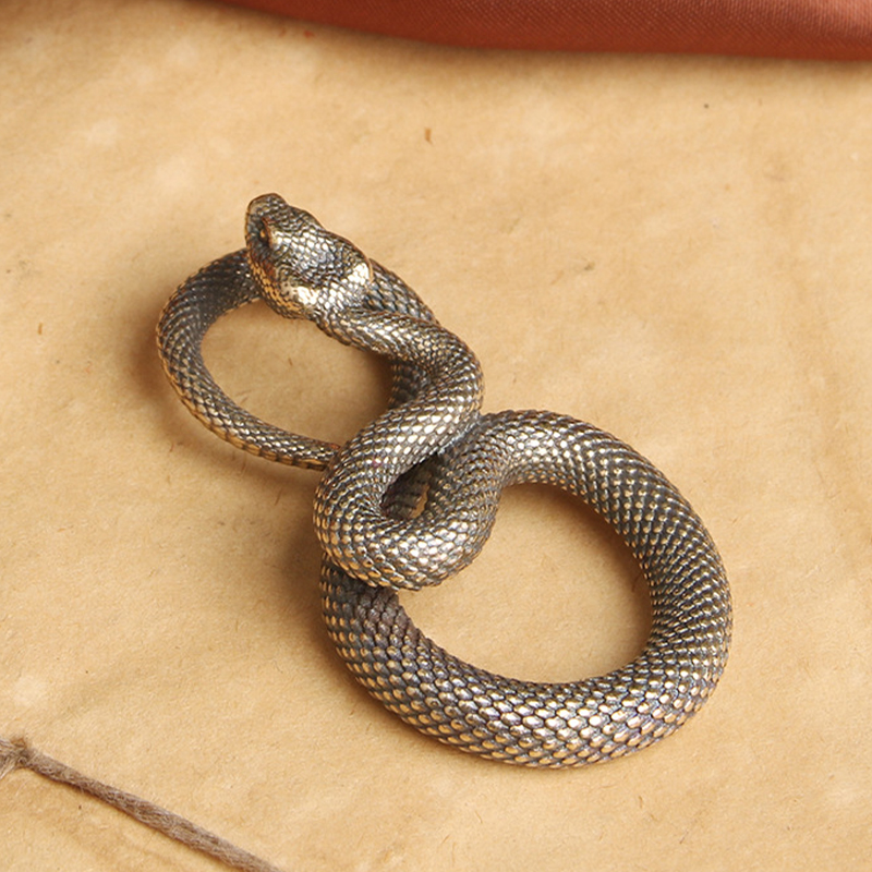 1pc Copper Snake Boa Ornament  – обзор и цена Xt Home Textiles