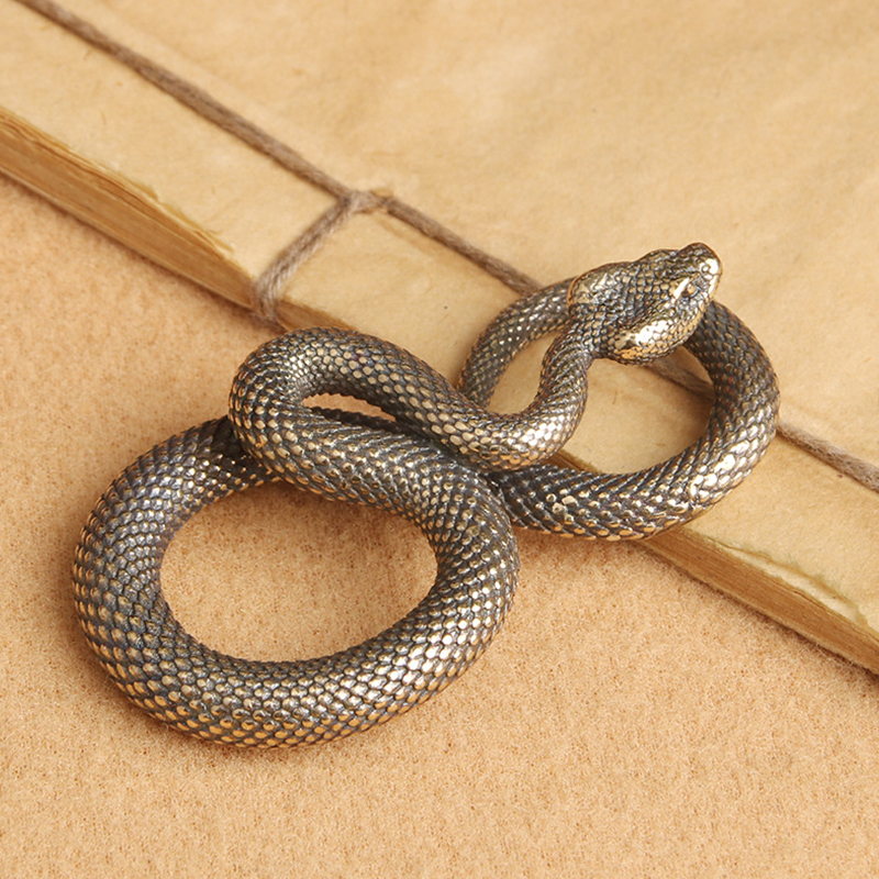 1pc Copper Snake Boa Ornament  – обзор и цена Xt Home Textiles
