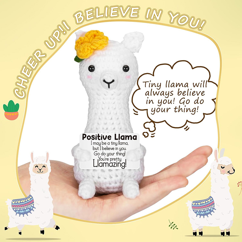 Funny Handmade Crochet Llama P – обзор и цена Home And Textiles Today