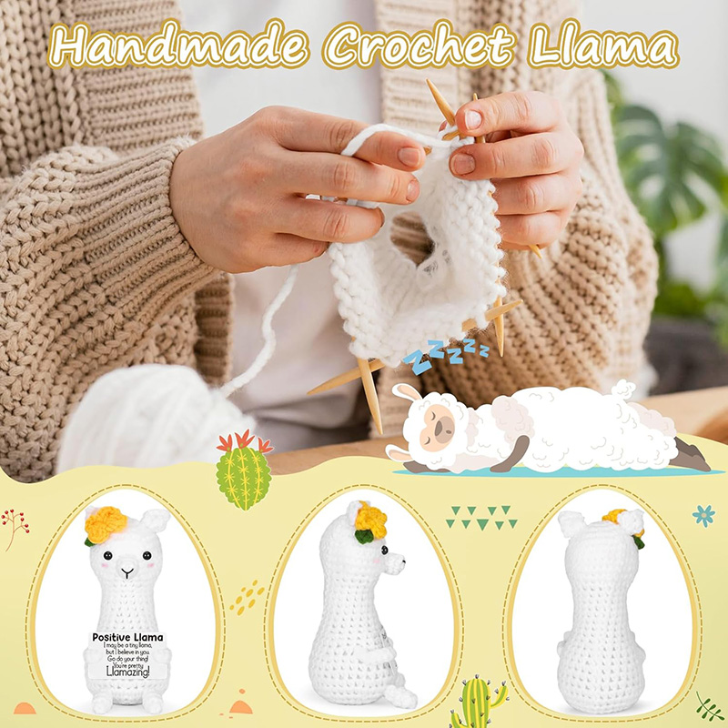 Funny Handmade Crochet Llama P – обзор и цена Home And Textiles Today