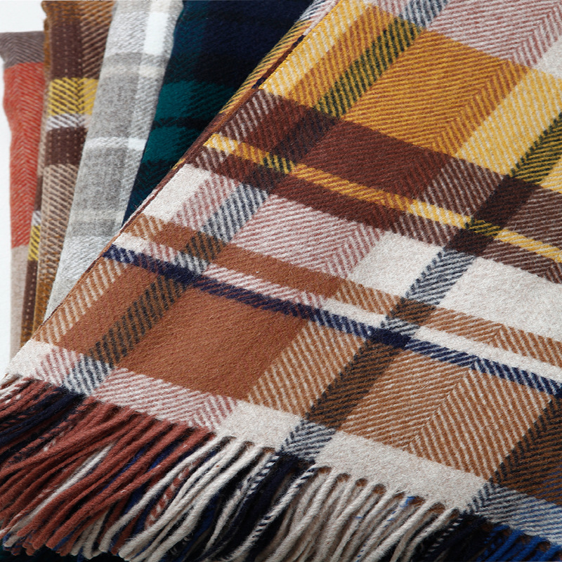 Cashmere Herringbone Pattern W – обзор и цена Wool Blanket Herringbone