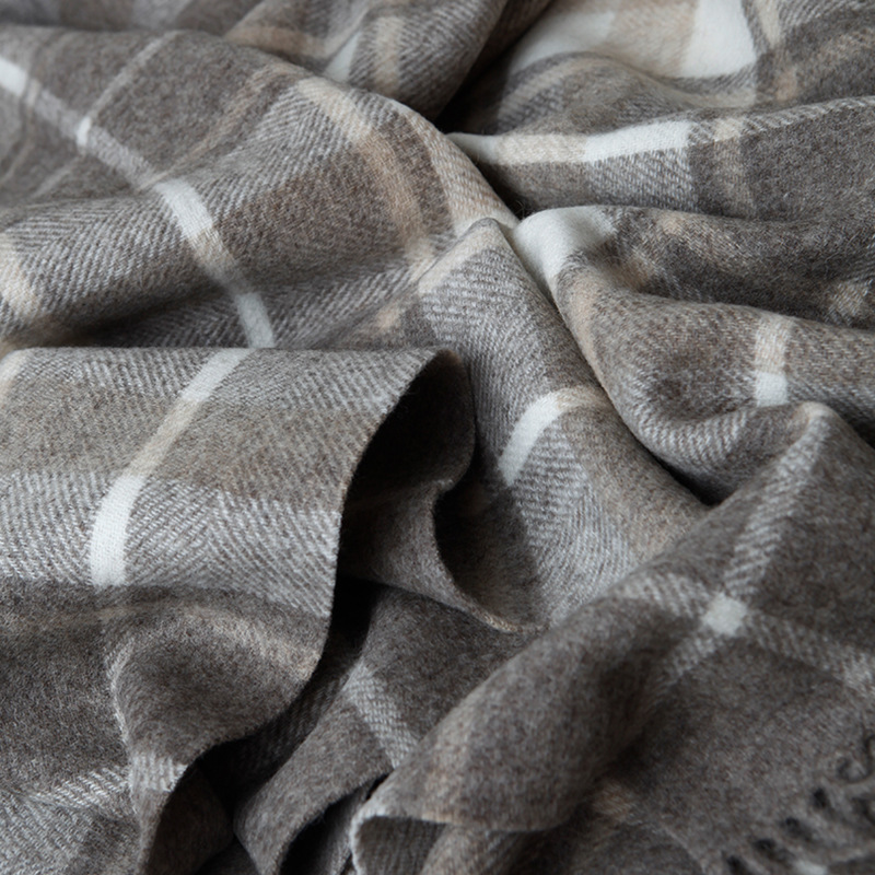 Cashmere Herringbone Pattern W – обзор и цена Wool Blanket Herringbone