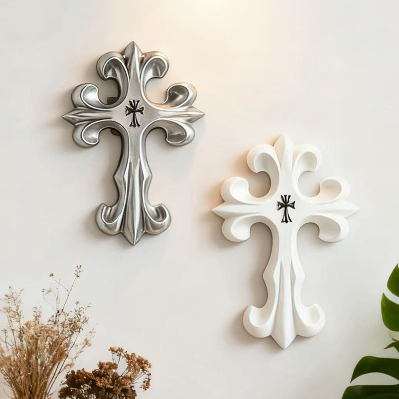 Retro Cross Wall Decor Gothic  – обзор и цена Vintage Home Textiles