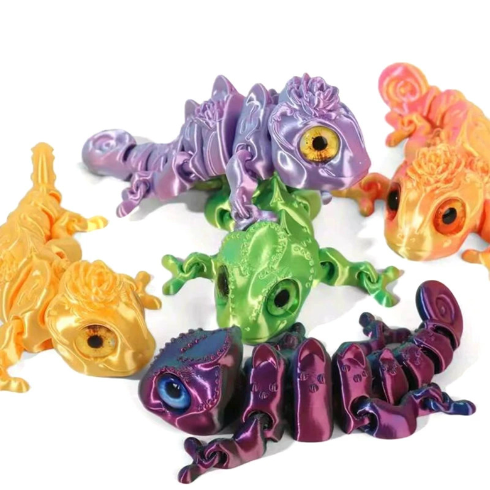 3D Printing Chameleon Figures  – обзор и цена Xt Home Textiles