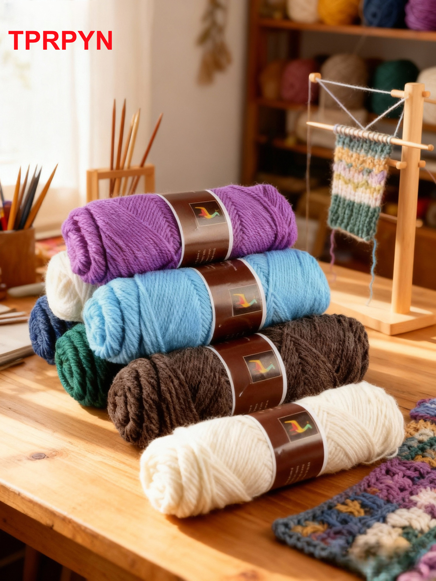 2Pcs total 200g Hand knitting  – обзор и цена Wool Blanket Herringbone