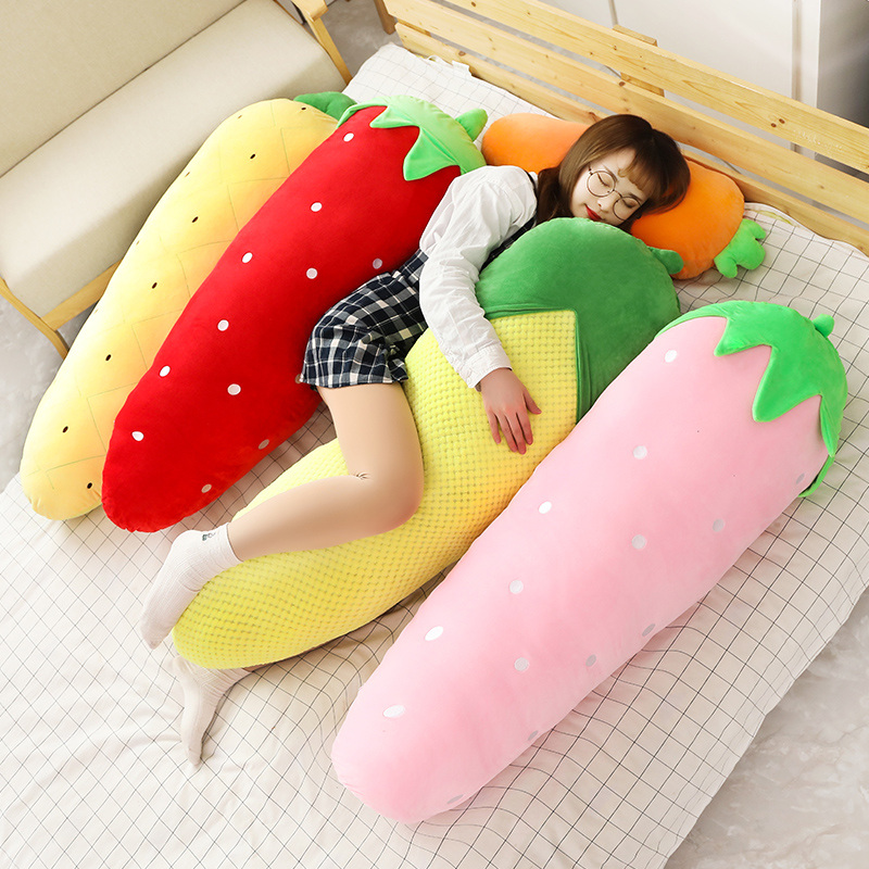 50/70/120CM Long Fruits Plush  – обзор и цена Bolster Pillow Long