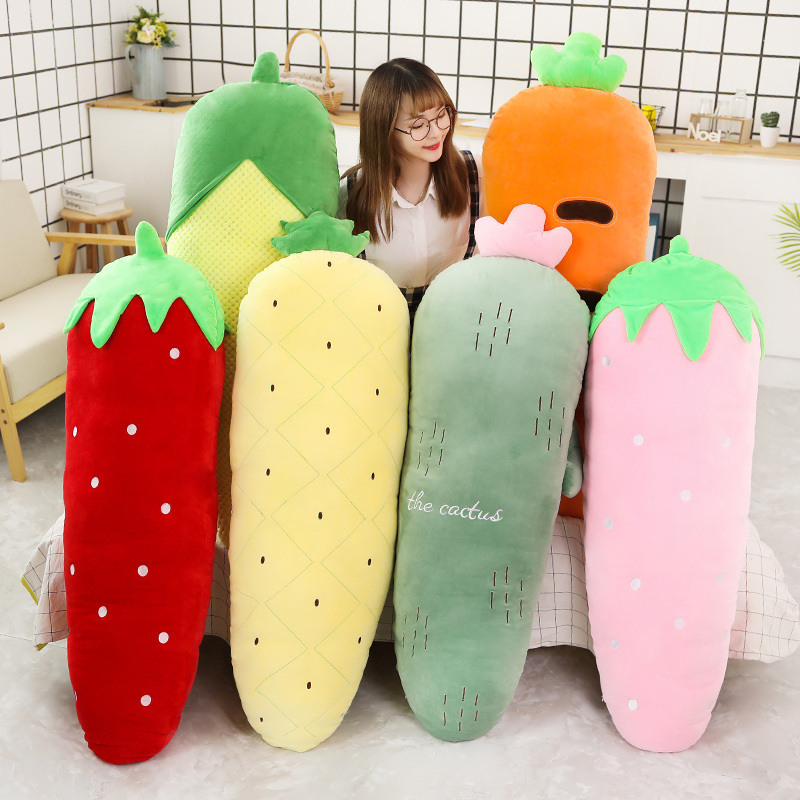 50/70/120CM Long Fruits Plush  – обзор и цена Bolster Pillow Long