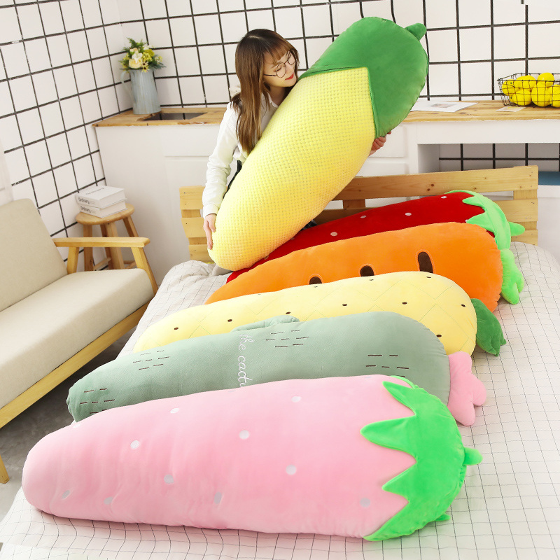 50/70/120CM Long Fruits Plush  – обзор и цена Bolster Pillow Long