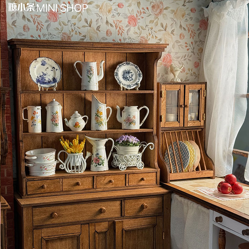 1:6 Wood Vintage Sideboard Cab – обзор и цена Vintage Home Textiles
