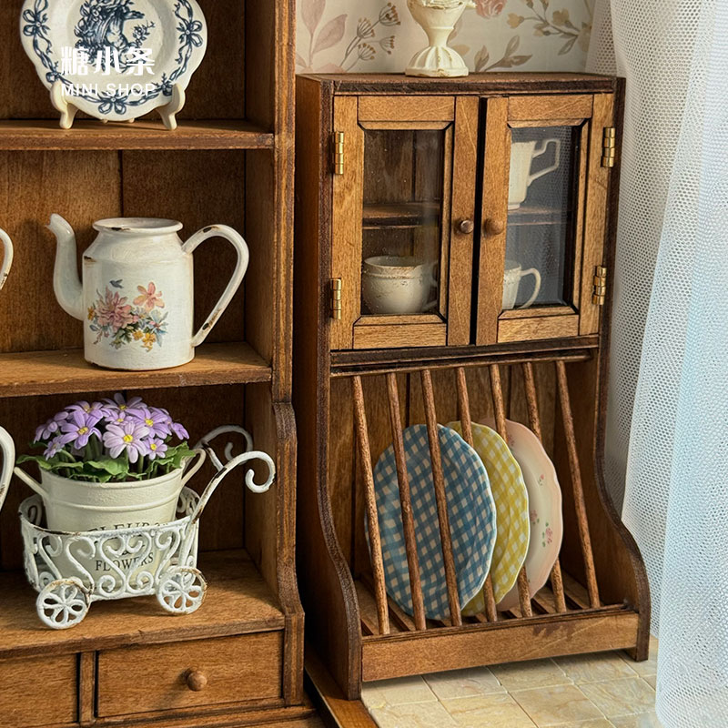 1:6 Wood Vintage Sideboard Cab – обзор и цена Vintage Home Textiles