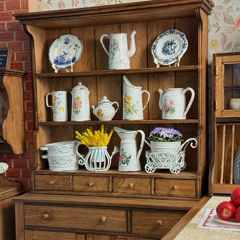 1:6 Wood Vintage Sideboard Cab – обзор и цена Vintage Home Textiles