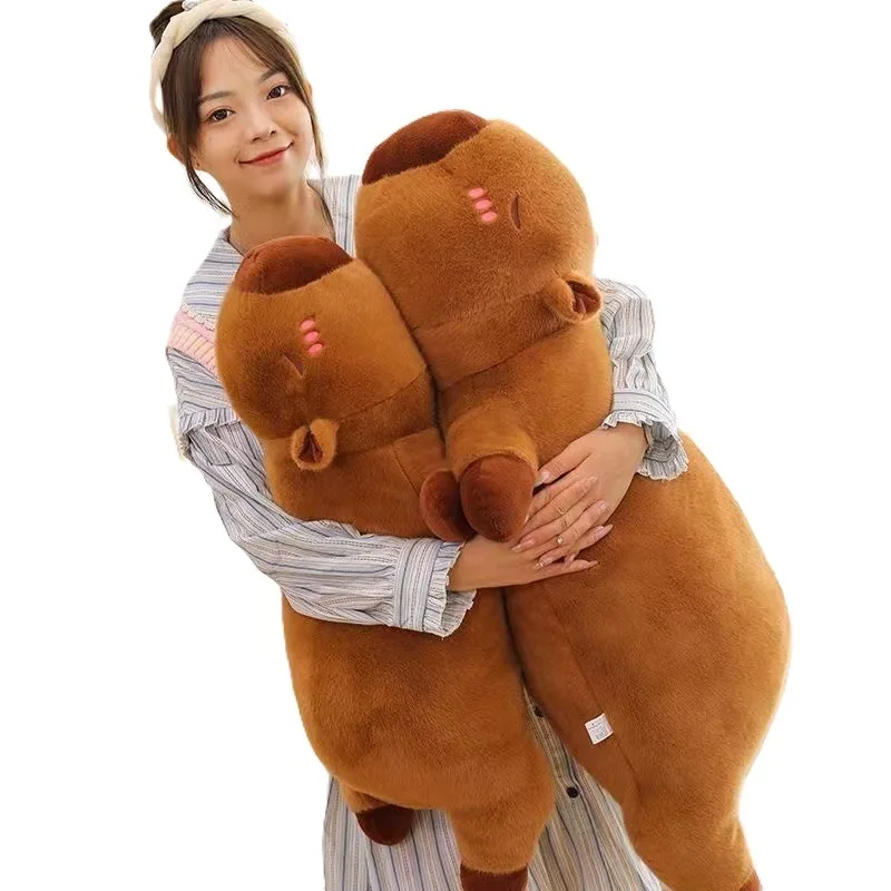 45/65cm Cute Stuffed Capybara  – обзор и цена Bolster Pillow Long