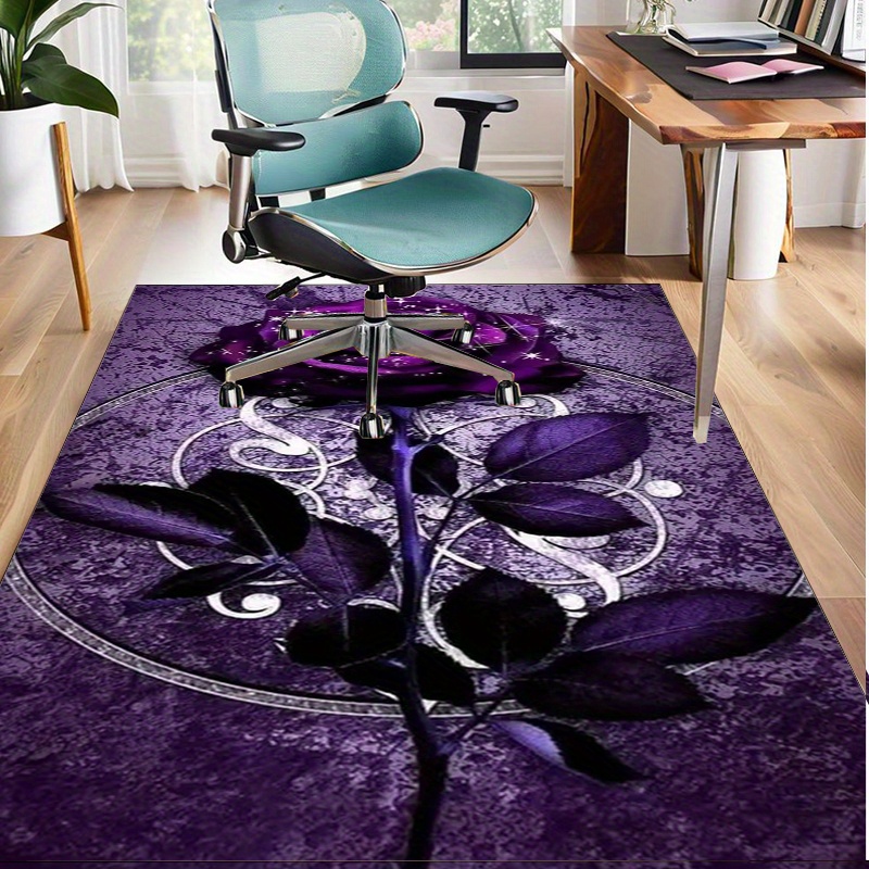 Purple Leaf Rug for Elegant Of – обзор и цена Home Textiles Design
