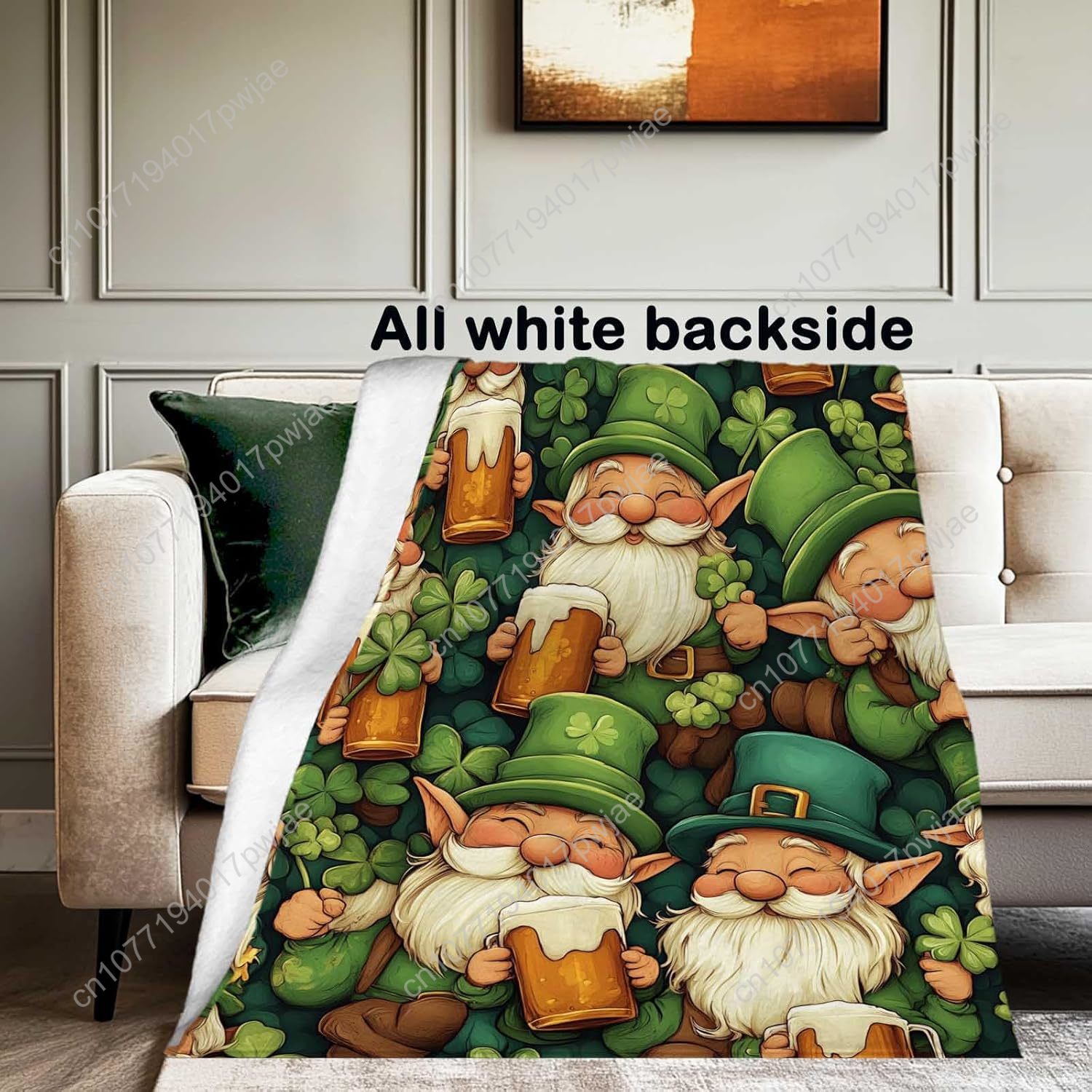 St. Patrick’s Day Gnome Throw  – обзор и цена Home And Textiles Today
