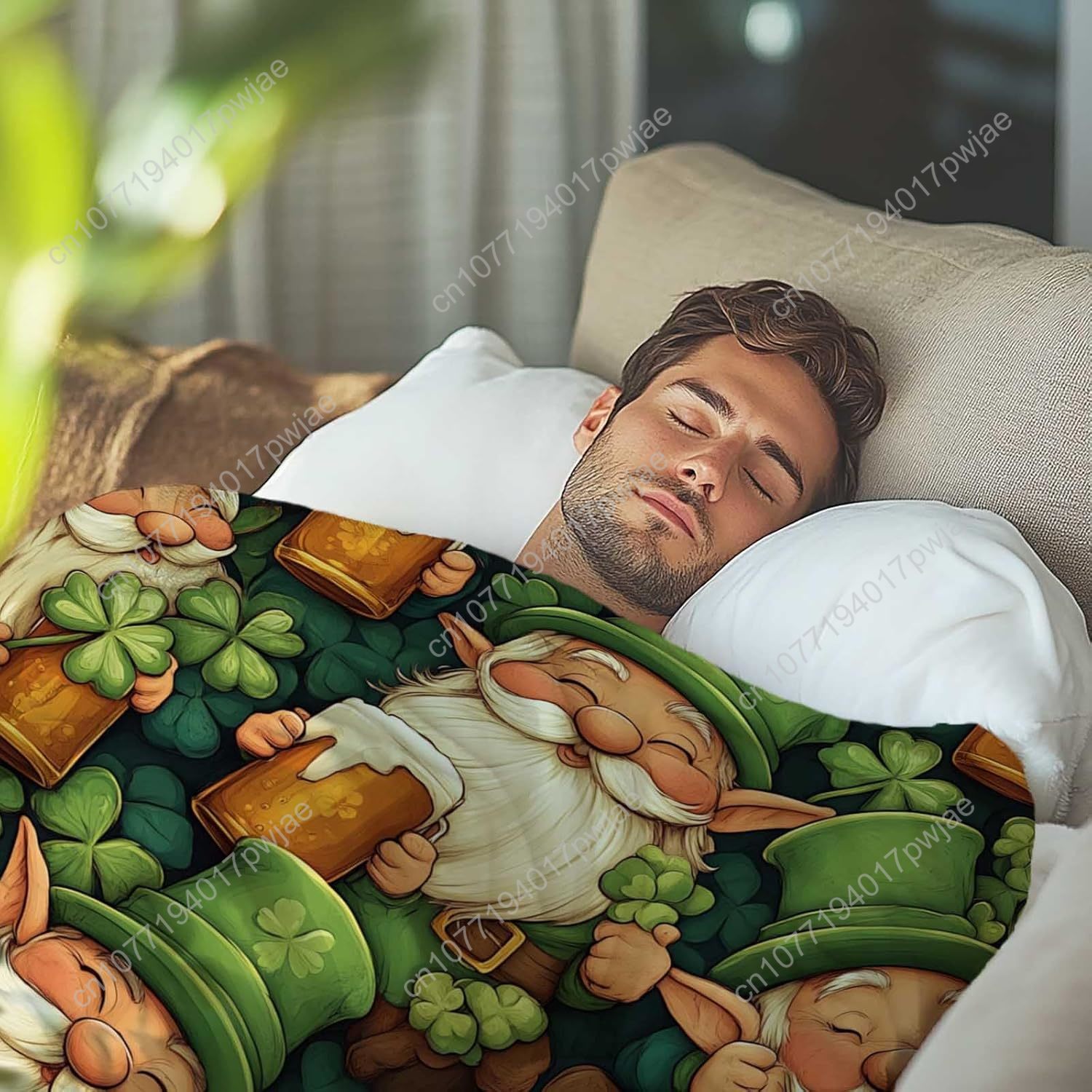 St. Patrick’s Day Gnome Throw  – обзор и цена Home And Textiles Today
