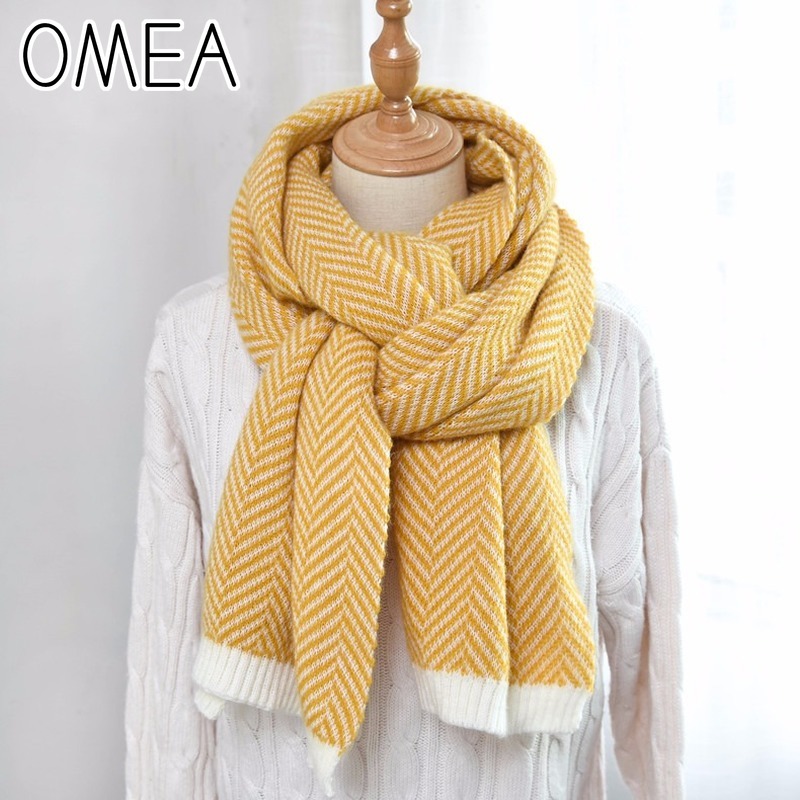 OMEA 2019 Cashmere Scarf Winte – обзор и цена Wool Blanket Herringbone