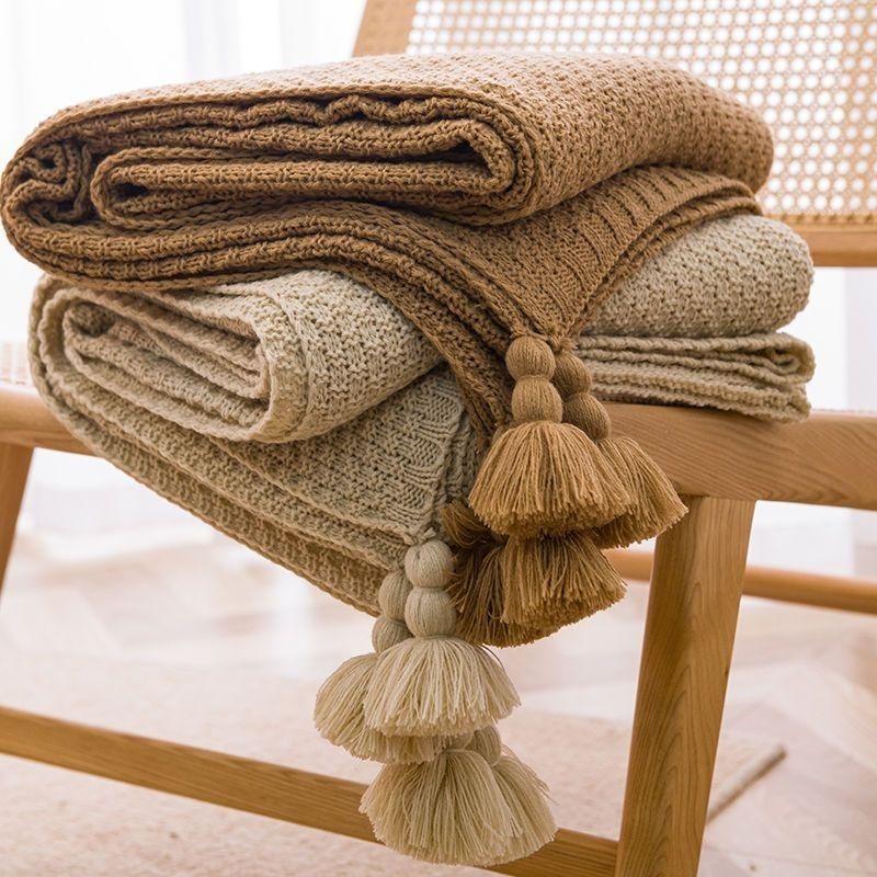 Nordic Blankets for Bed Sofa C – обзор и цена Throw Blanket Chunky Knit