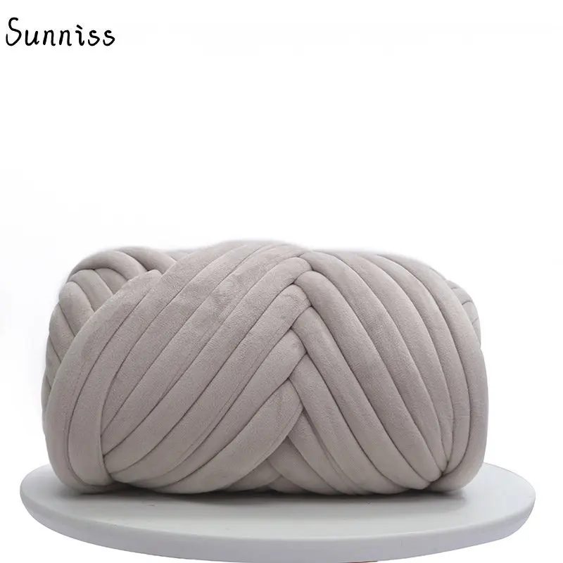 250g Chunky Thick Yarn Coarse  – обзор и цена Throw Blanket Chunky Knit