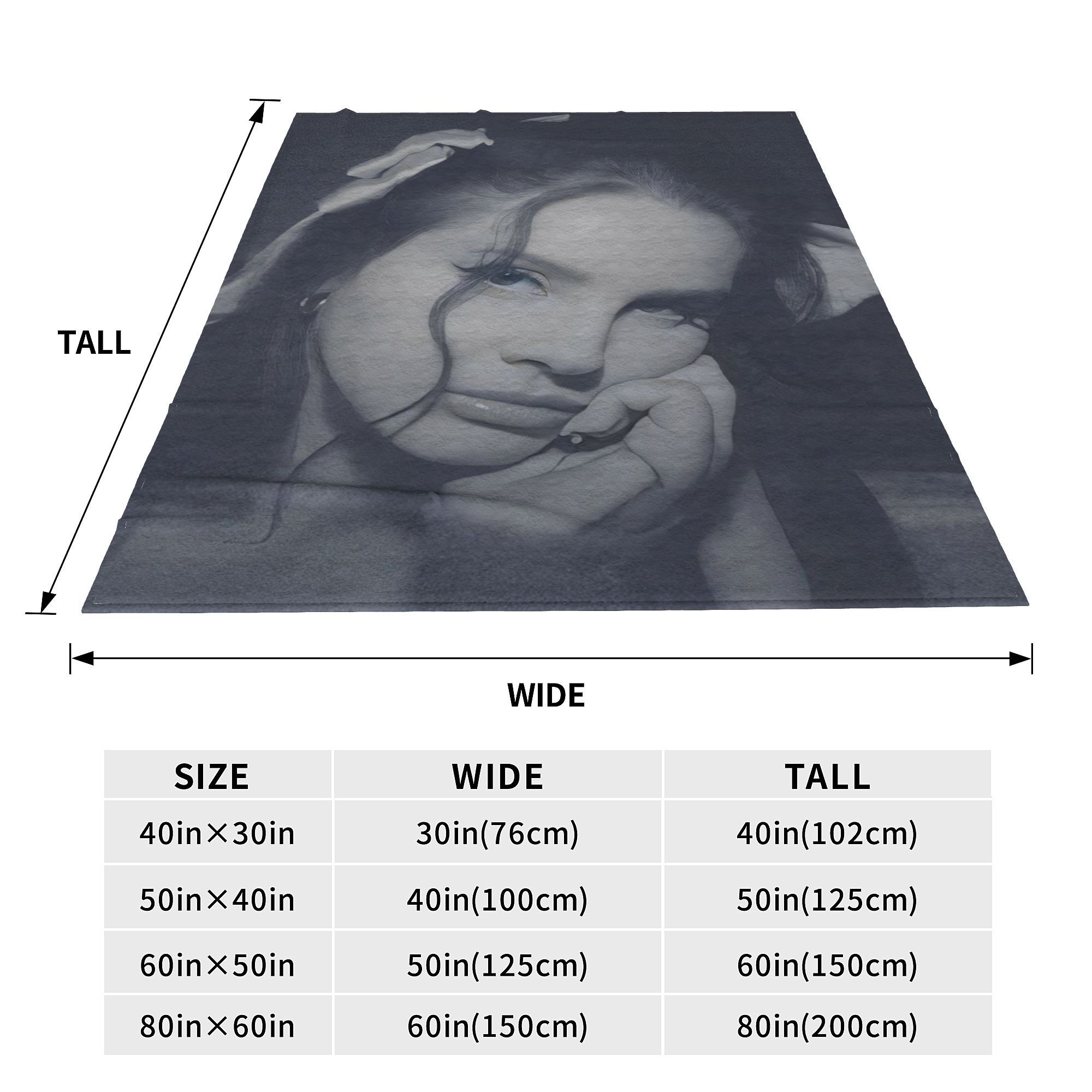American Singer Lana Del Rey B – обзор и цена Wool Blanket Herringbone