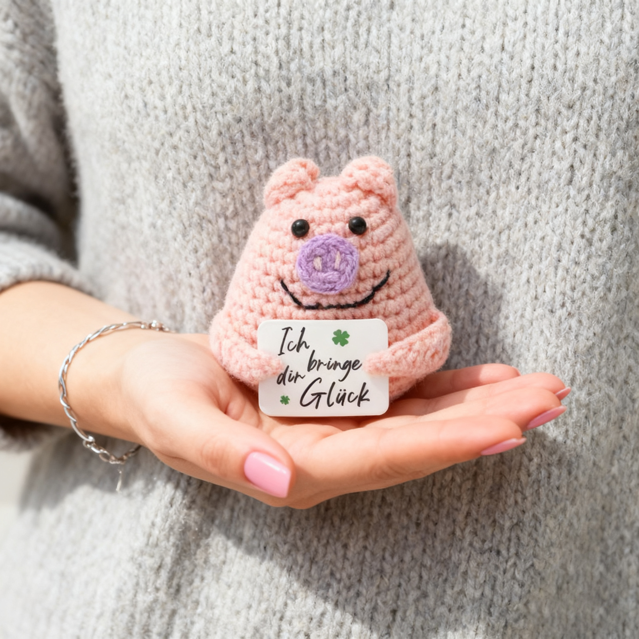 Crochet Emotional Support Pig  – обзор и цена Home And Textiles Today