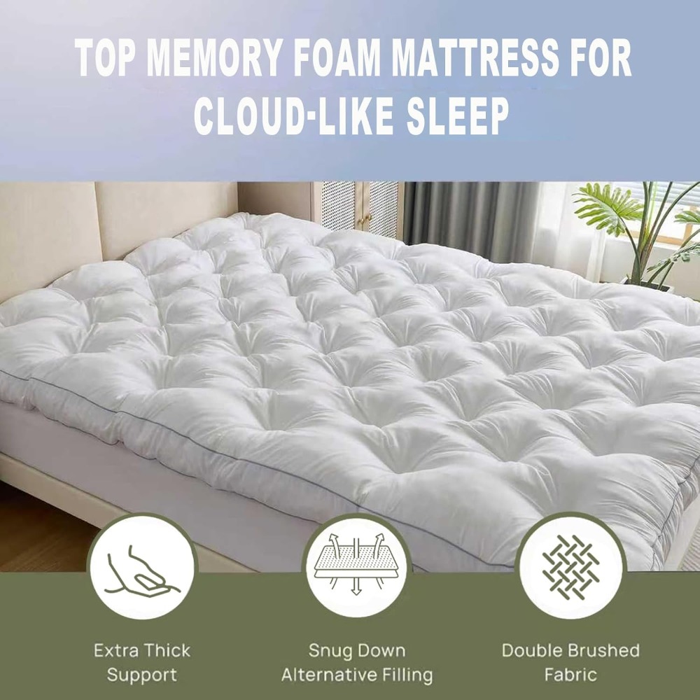 5 Inch Gel Memory Foam Mattres – обзор и цена Memory Foam Topper