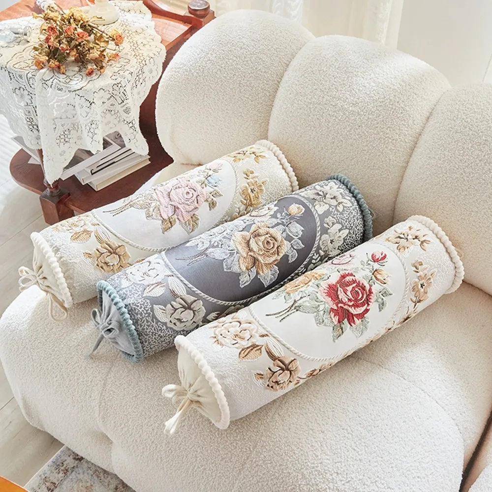 Candy Chenille Jacquard Back P – обзор и цена Bolster Pillow Long