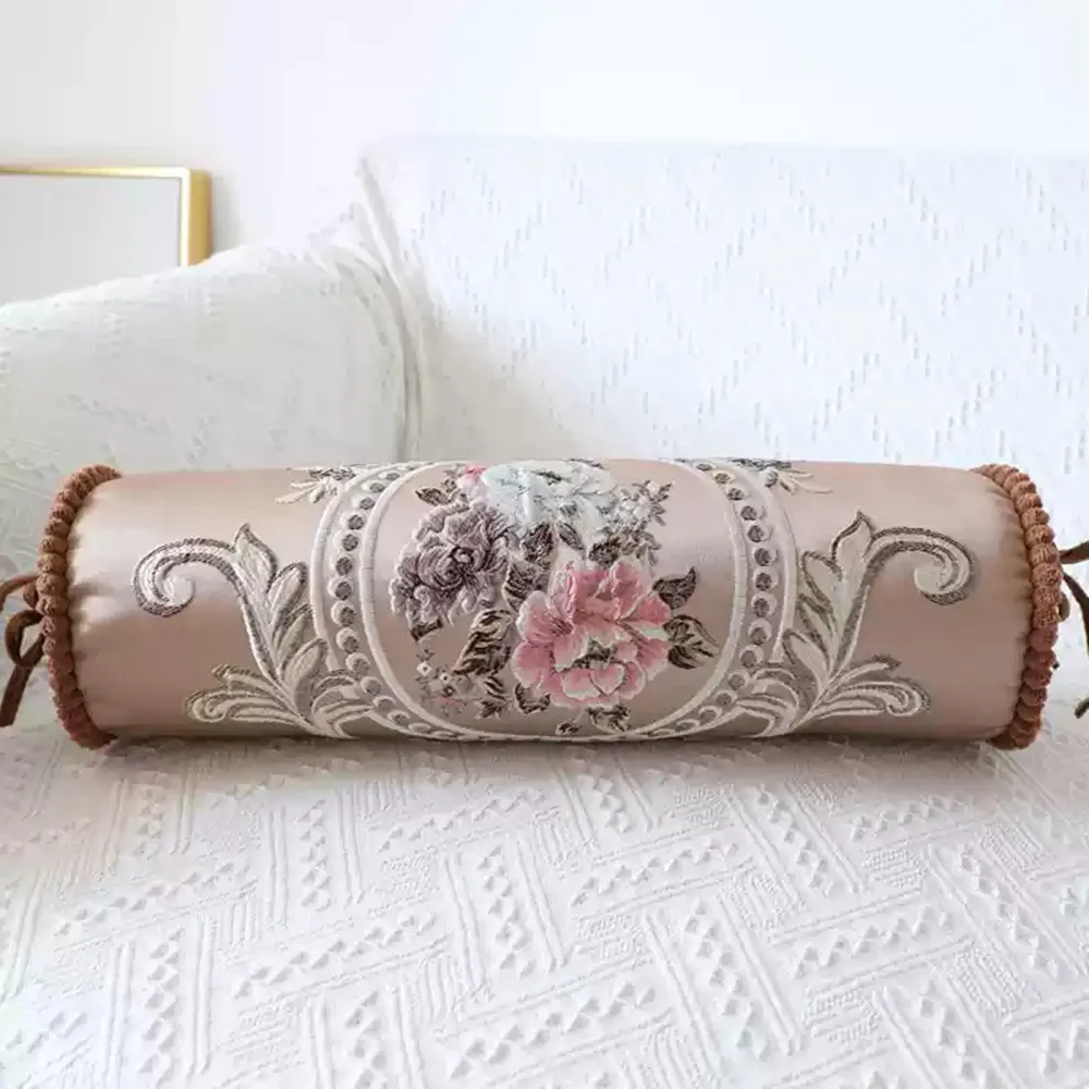 Candy Chenille Jacquard Back P – обзор и цена Bolster Pillow Long