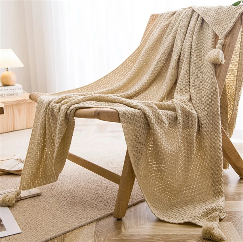 Nordic Blankets for Bed Sofa C – обзор и цена Throw Blanket Chunky Knit