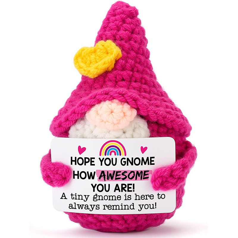 Positive Energy Crochet Gnome  – обзор и цена Home And Textiles Today
