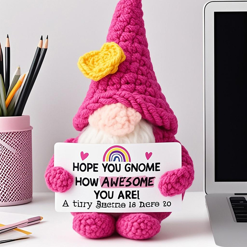 Positive Energy Crochet Gnome  – обзор и цена Home And Textiles Today