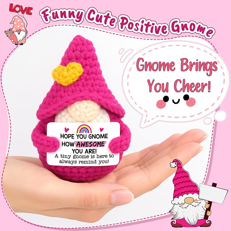 Positive Energy Crochet Gnome  – обзор и цена Home And Textiles Today