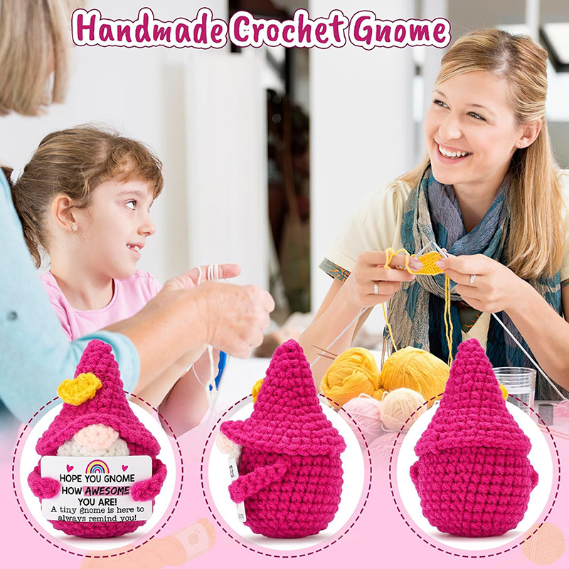 Positive Energy Crochet Gnome  – обзор и цена Home And Textiles Today