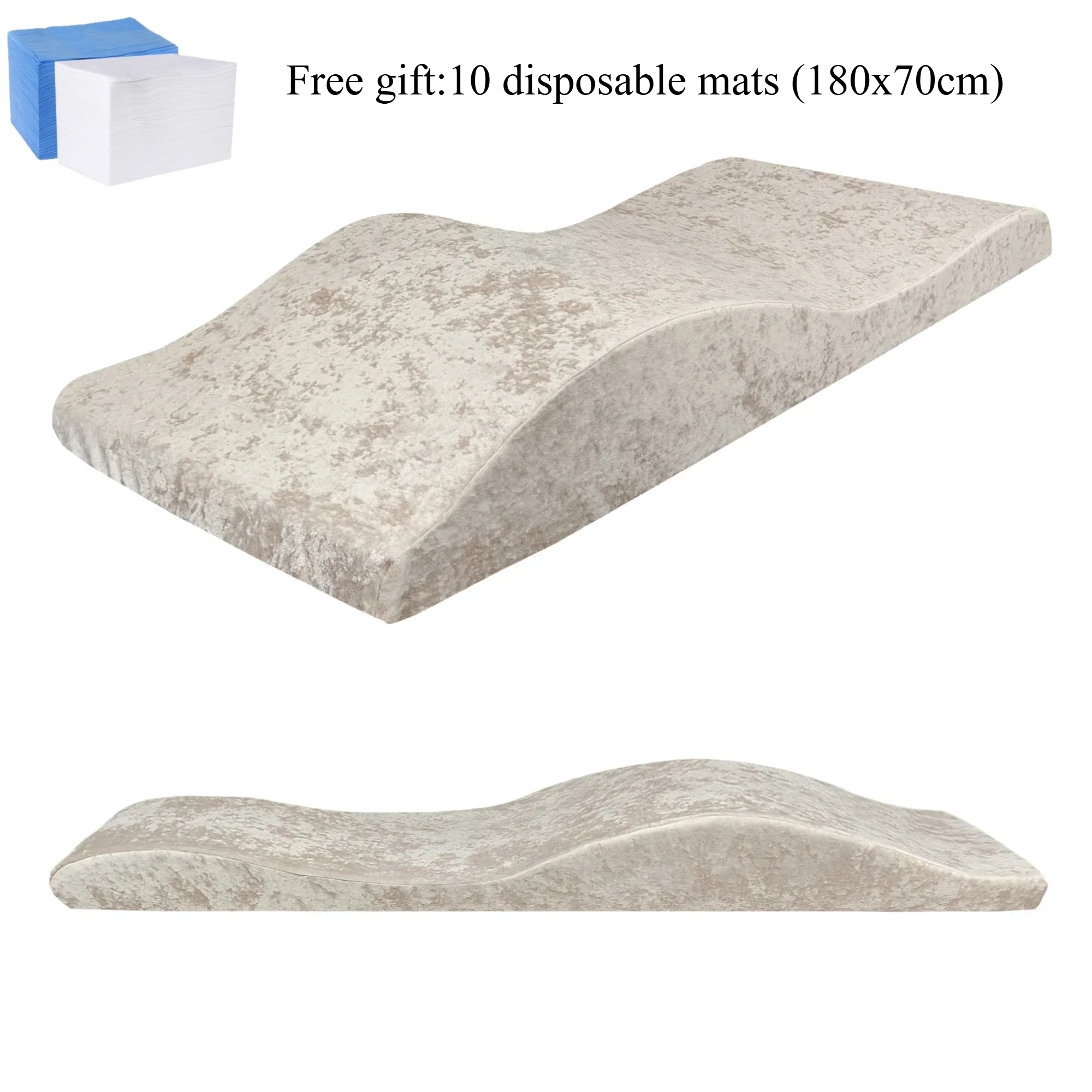 Curved Mattress Lash Bed Toppe – обзор и цена Memory Foam Topper