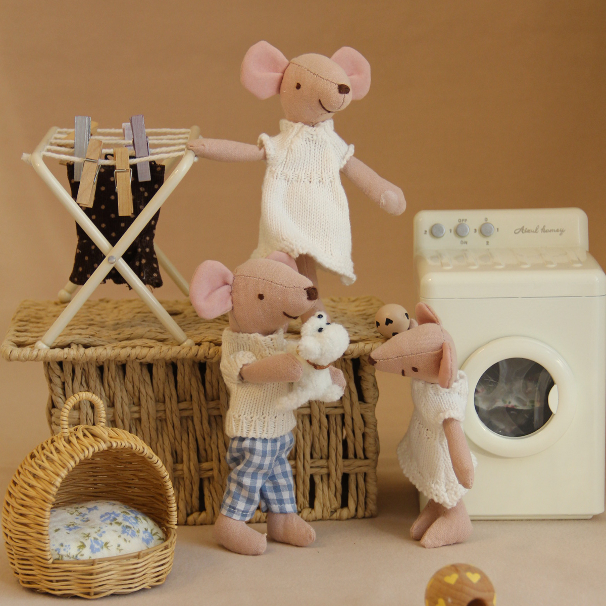 H13/15Cm Fabric Little Mouse w – обзор и цена Home And Textiles Today