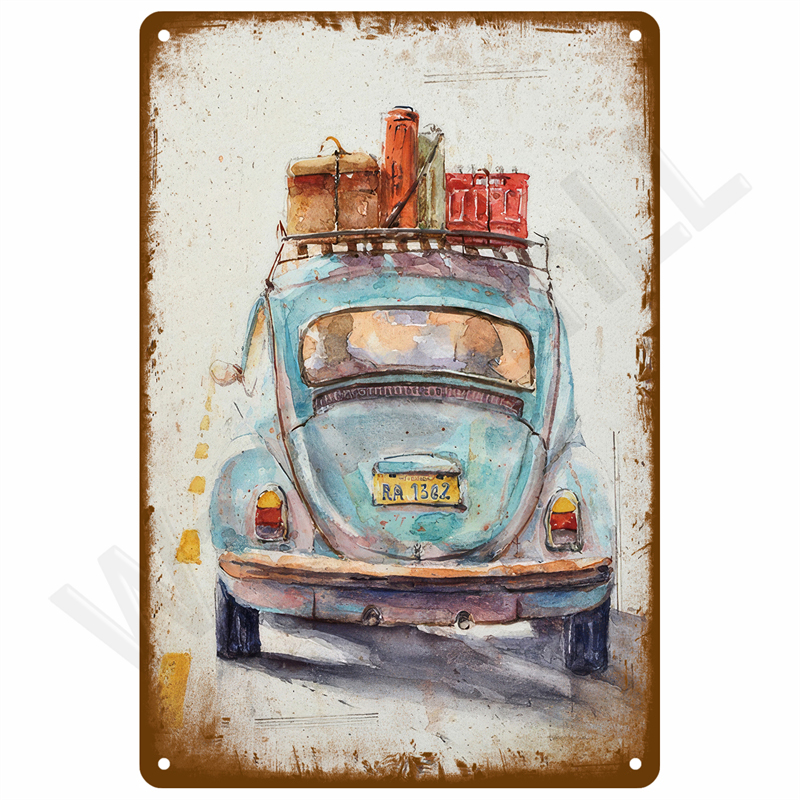 Vintage Metal Plate Tin Sign P – обзор и цена Vintage Home Textiles