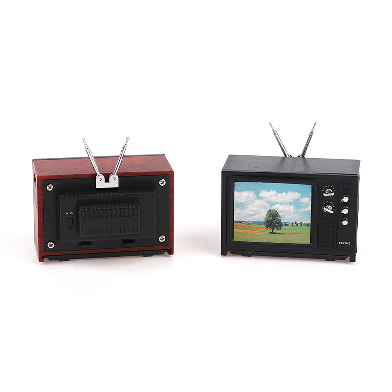 1pc 1/12 Dollhouse Mini Televi – обзор и цена Vintage Home Textiles