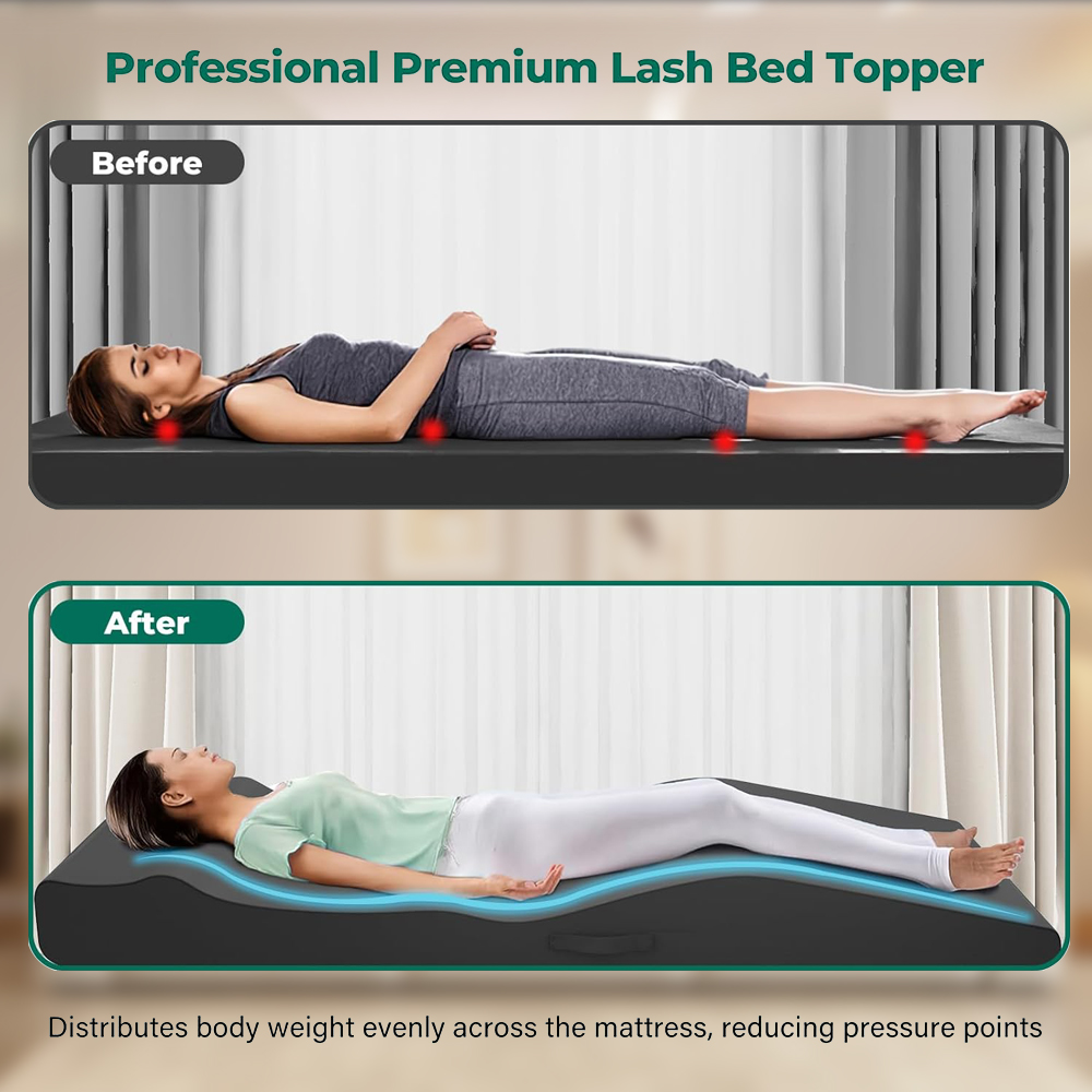 Lash Mattress Eyelash Foam Spa – обзор и цена Memory Foam Topper