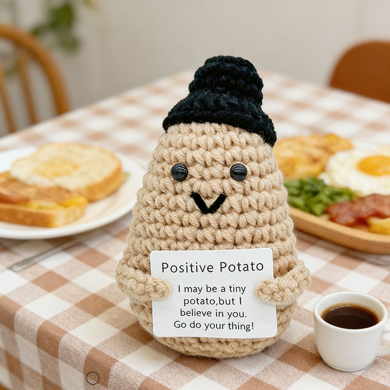 Cute Positive Potato Crochet D – обзор и цена Home And Textiles Today