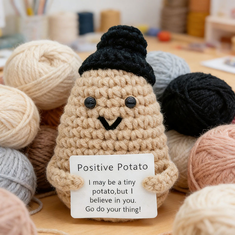 Cute Positive Potato Crochet D – обзор и цена Home And Textiles Today